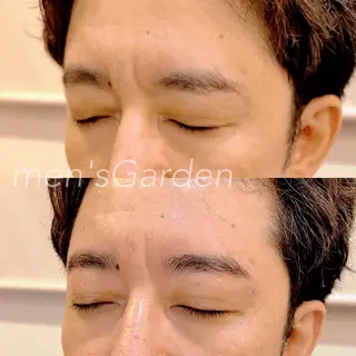 メンズ アイブロウ メンズガーデン yuriのネイルデザイン