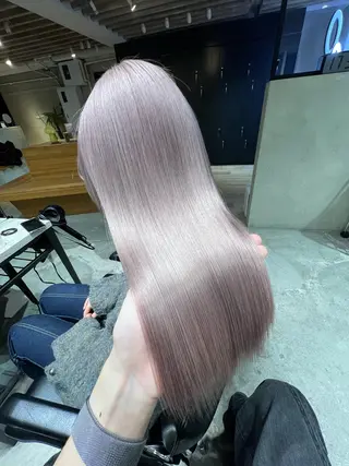 ミディアム カラー ヘアアレンジ 🍯傷ませないカラー 髪質改善🍯彪雅のヘアスタイル