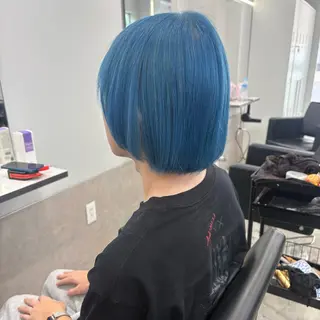 カラー メンズ ハイトーン ayane💖のヘアスタイル