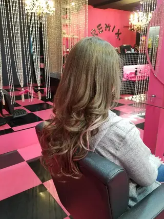 カラー ロング REMIX　by　  Love　hairのヘアスタイル