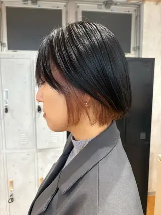 カラー tokute 片岡心🐥のヘアスタイル
