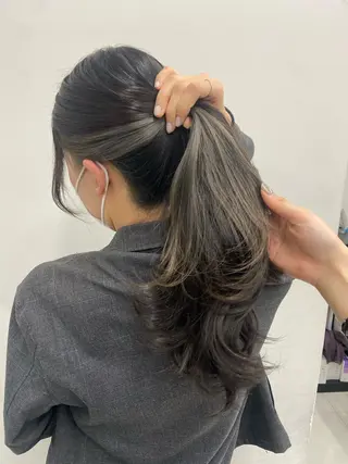 ロング 韓国レイヤー/ヘア カラー🎀ayamiのヘアスタイル