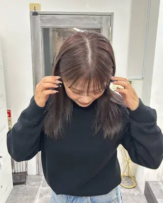 ロング 寺川留以 /カットモデル募集中のヘアスタイル