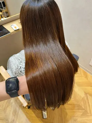 ロング number大分/ 磯部栞里のヘアスタイル