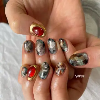 ネイル soeur_ 武蔵浦和のネイルデザイン