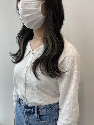 ミディアム 韓国レイヤー/ヘア カラー🎀ayamiのヘアスタイル