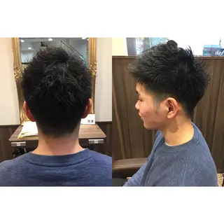 ショート メンズ 内野 光葉のヘアスタイル