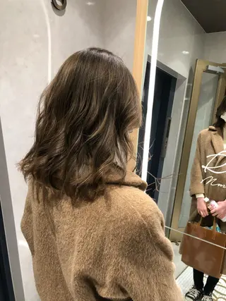 ミディアム La fith hair rond 立川店所属・kyosuke 透明感カラーのヘアスタイル
