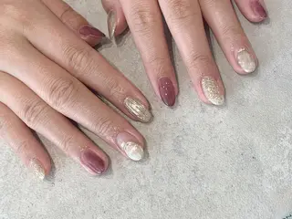 ネイル 金田 純香のネイルデザイン