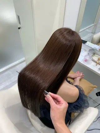 ロング 山岡 翔冴のヘアスタイル