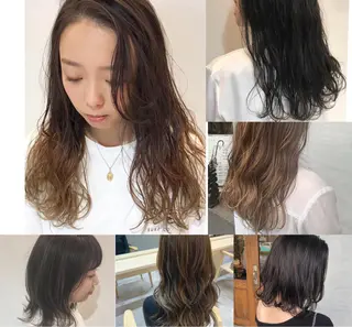カラー glad hairのヘアスタイル