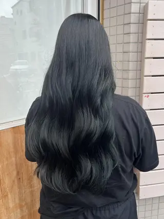 ロング 透明感カラー⭐︎ コナツのヘアスタイル
