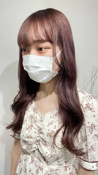 ロング カラー ヘアアレンジ 酸性縮毛矯正 梅田茶屋町 Juriのヘアスタイル