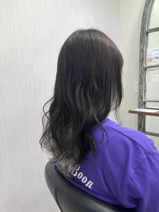 ミディアム レディースカット ヒロヤのヘアスタイル