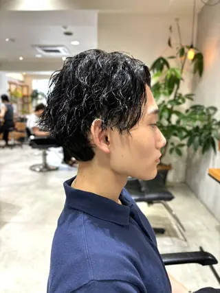 メンズ パーマ 髙橋建太/ ニュアンスパーマ✂️のヘアスタイル