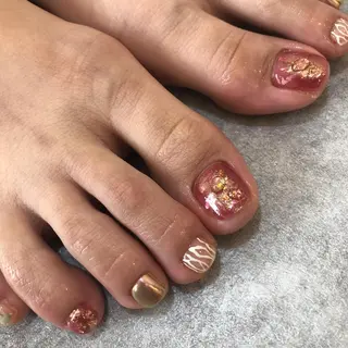 ネイル p.o.n. nuance/個性的のネイルデザイン