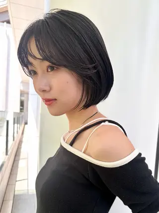ショート ボブ/ミディアム 大城ちはるのヘアスタイル