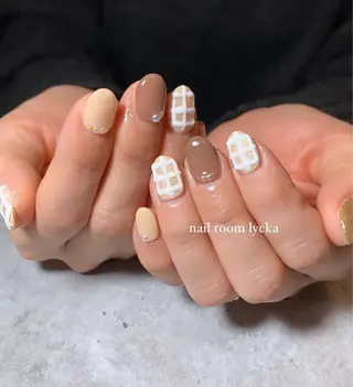 ネイル ﾈｲﾙﾙｰﾑﾘｯｶ 𝐦𝐚𝐲𝐮のネイルデザイン