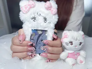 ネイル 【Eclat エクラ】nail&beauty所属・Eclat〔エクラ〕 MOEKA𝜗𝜚*のネイルデザイン