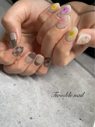 ネイル Twinklenail所属・.ume. nailのネイルデザイン
