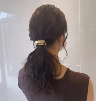 ロング ヘアアレンジ T Ayaのヘアスタイル