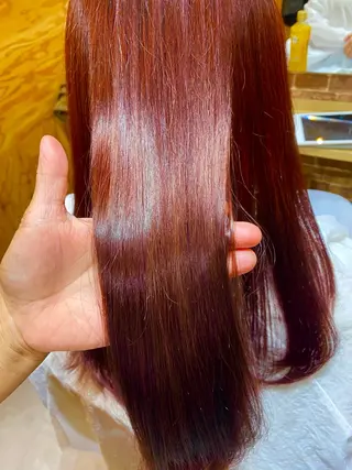 ロング カラー ♡オシャ髪♡AI ✂️newi町田のヘアスタイル