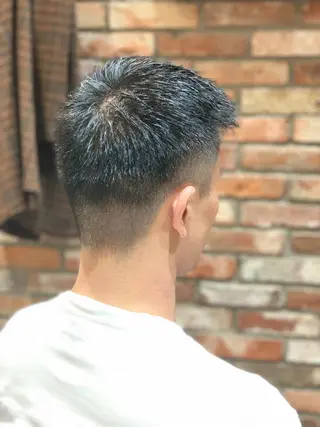 ショート HIROGINZAプレミアムバーバー赤坂店所属・田中 千恩のヘアスタイル