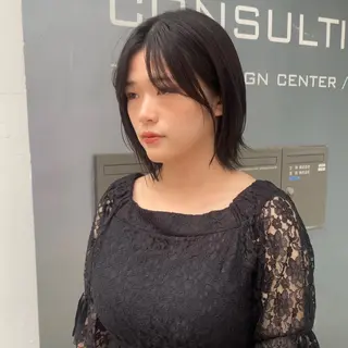 ミディアム カラー noa/ 渋谷のヘアスタイル