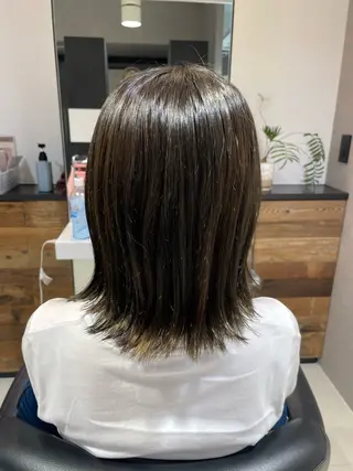 カラー ボブ／ブリーチカラー ／ゆづき🌟のヘアスタイル