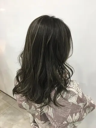ロング Rubik's江坂 ルービックえさかのヘアスタイル