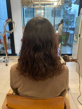 パーマ 艶カラー/耳つぼ/ 渡辺奈緒のその他イメージ