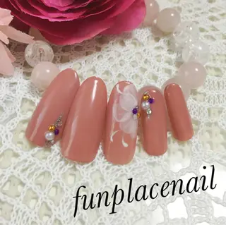 ショート ミディアム セミロング ロング カラー パーマ ヘアアレンジ メンズ キッズ ネイル マツエク・マツパ nail salon＆school felice所属・フェリーチェ瑞江店 新山のネイルデザイン