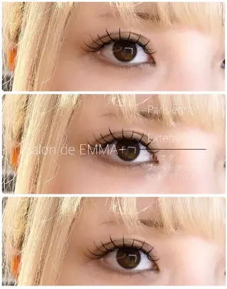 マツエク・マツパ EMMA plus．のマツエク・マツパデザイン