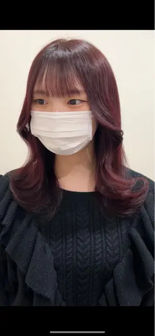 カラー philia所属・HONO/韓国 🇰🇷大阪エクステのヘアスタイル