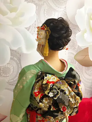 ヘアアレンジ laera 佐藤のヘアスタイル