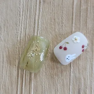 ネイル 🌲🌳🚪iiit o🌲🌳🌲のネイルデザイン