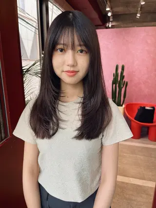 ロング レイヤーカット ✨️奥田良太✨️のヘアスタイル