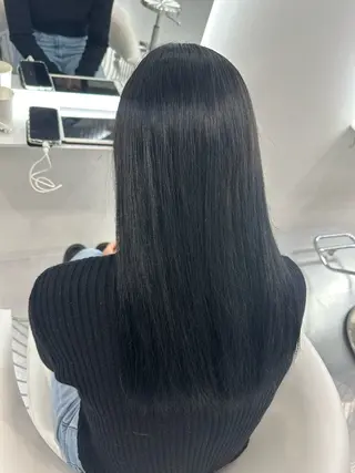 ロング ならざきつぐみ /天王寺/ハイトーンのヘアスタイル