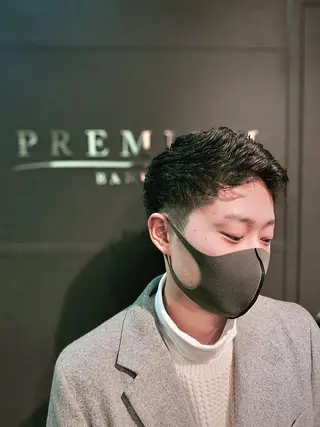 ショート メンズ HIROGINZA ヒロ銀座 青山所属・マツオ リュウホウ🐉のヘアスタイル