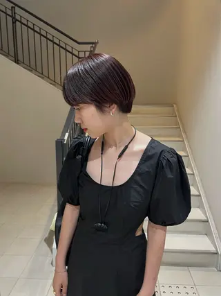 ショート cache nakazaki所属・ミワ ハナのヘアスタイル