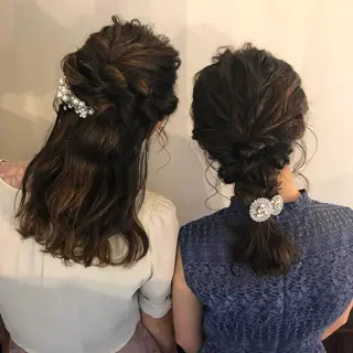 ヘアアレンジ イシカワ エリナのヘアスタイル