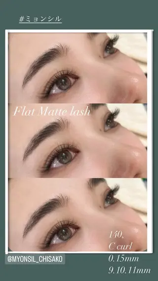 マツエク・マツパ LuLu Fleurir【ルルフルーリア】アイブロウ&アイラッシュ専門店所属・eyelist♡ REIKAのマツエク・マツパデザイン