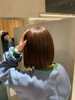 ミディアム カラー ショート/ボブ 🫧kaede🫧のヘアスタイル