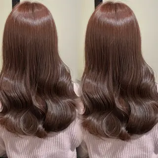 セミロング カラー kana ブリーチなしカラー✨のヘアスタイル
