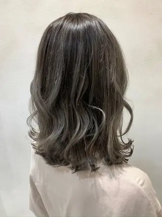 ミディアム カラー ima所属・メンズヘア特化 ニヘイのヘアスタイル