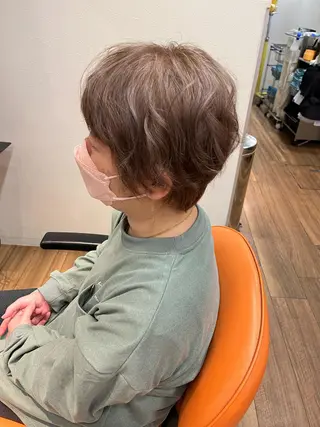 ショート カラー okuda yuukiのヘアスタイル