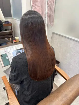 ロング 髪質改善 代表久保田のヘアスタイル