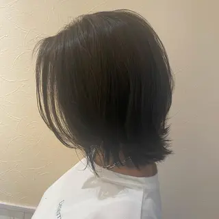 ミディアム ase.糸島店所属・UEDA AYAのヘアスタイル