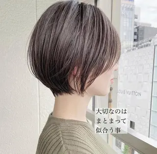 ショート ボブ×縮毛矯正 ryotaのヘアスタイル
