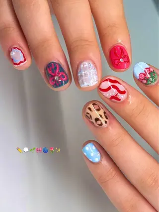 ネイル ネイルサロンAmo 🎀MIRUのネイルデザイン